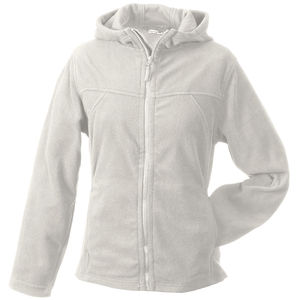 Rure | Polaire publicitaire pour femme Blanc cassé