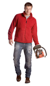 Tooso | Polaire publicitaire pour homme Rouge 4