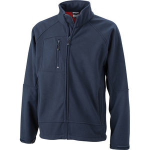 Viboo | Polaire publicitaire pour homme Marine Rouge