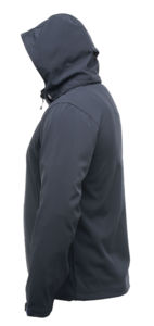 Arley Hooded | Softshell Coupe-Vent publicitaire pour homme Marine 2