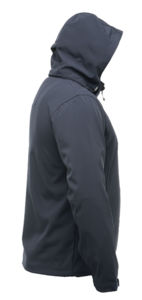 Arley Hooded | Softshell Coupe-Vent publicitaire pour homme Marine 3