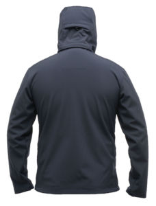 Arley Hooded | Softshell Coupe-Vent publicitaire pour homme Marine 4