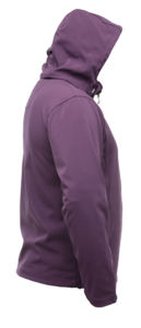 Arley Hooded | Softshell Coupe-Vent publicitaire pour homme Pourpre 4