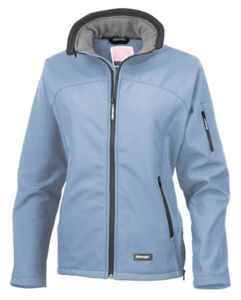 Boojoo | Softshell Coupe-Vent publicitaire pour femme Ciel 2