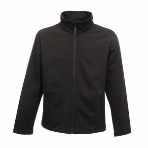 Doozo | Softshell Coupe-Vent publicitaire pour homme Noir 1