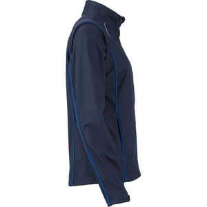 Fodo | Softshell Coupe-Vent personnalisé pour femme Marine Bleu royal 2