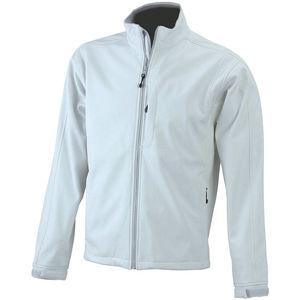 Fuqe | Softshell Coupe-Vent personnalisé pour homme Blanc