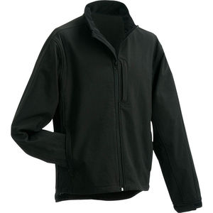 Fuqe | Softshell Coupe-Vent personnalisé pour homme Noir