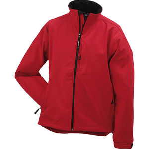 Fuqe | Softshell Coupe-Vent personnalisé pour homme Rouge