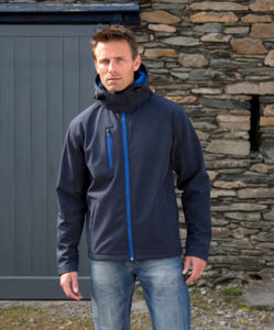Fynny | Softshell Coupe-Vent publicitaire pour homme Marine Royal 1