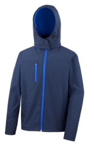 Fynny | Softshell Coupe-Vent publicitaire pour homme Marine Royal 2