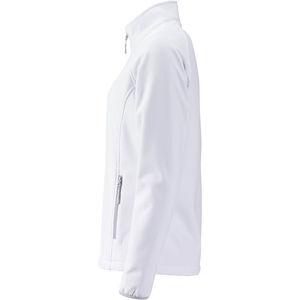 Geda | Softshell Coupe-Vent personnalisé pour femme Blanc Blanc 3