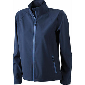 Hedu | Softshell Coupe-Vent publicitaire pour femme Marine