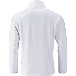 Jaru | Softshell Coupe-Vent publicitaire pour homme Blanc Blanc 1