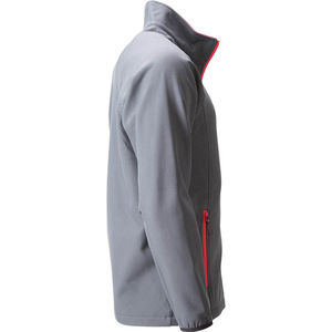 Jaru | Softshell Coupe-Vent publicitaire pour homme Gris Fer Rouge 2