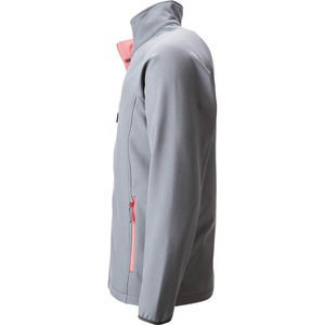 Jaru | Softshell Coupe-Vent publicitaire pour homme Gris Fer Rouge 3