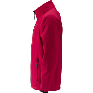 Jaru | Softshell Coupe-Vent publicitaire pour homme Rouge Noir 3