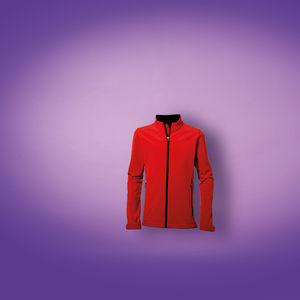 Juka | Softshell Coupe-Vent personnalisé pour homme Rouge 1