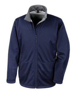 Lewe | Softshell Coupe-Vent personnalisé pour homme Marine 1