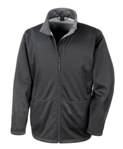 Lewe | Softshell Coupe-Vent personnalisé pour homme Noir 2