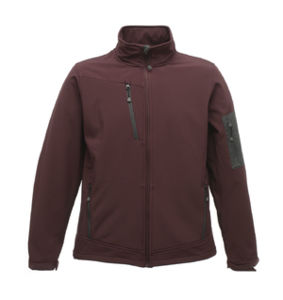 Puzeze | Softshell Coupe-Vent personnalisé pour femme Bourgogne