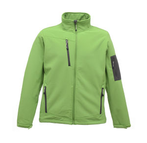 Puzeze | Softshell Coupe-Vent personnalisé pour femme Vert