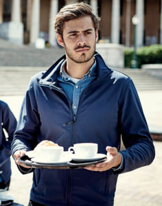 Ravurro | Softshell Coupe-Vent personnalisé pour homme Marine Marine 2