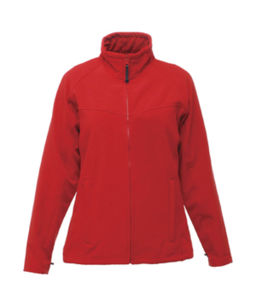 Ravurro | Softshell Coupe-Vent personnalisé pour homme Rouge Gris