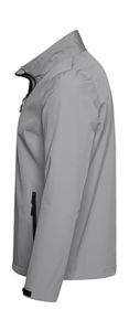 Somile | Softshell Coupe-Vent personnalisé pour homme Gris 2