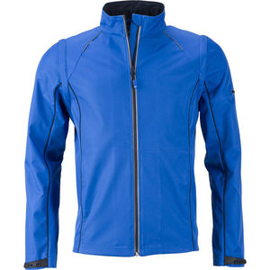 Tepoo | Softshell Coupe-Vent publicitaire pour homme Bleu nautique Marine