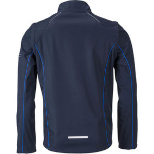 Tepoo | Softshell Coupe-Vent publicitaire pour homme Marine Bleu royal 1