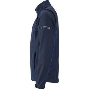 Tepoo | Softshell Coupe-Vent publicitaire pour homme Marine Bleu royal 3