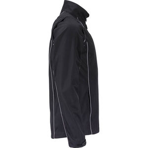 Tepoo | Softshell Coupe-Vent publicitaire pour homme Noir Argent 2