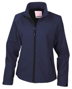 Tevo | Softshell Coupe-Vent personnalisé pour femme Marine 1