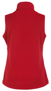 Voca | Softshell Coupe-Vent publicitaire pour femme Rouge 3