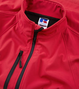 Wala | Softshell Coupe-Vent publicitaire pour homme Rouge 6