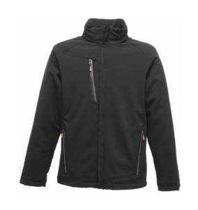 Zossiji | Softshell Coupe-Vent publicitaire pour homme Noir