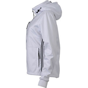 Daffo | Softshell personnalisé pour femme Blanc Marine 3