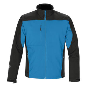 Edge | Softshell personnalisé pour homme Royal Blanc 1