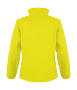 Gicage | Softshell publicitaire pour femme Jaune Noir