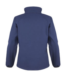 Gicage | Softshell publicitaire pour femme Marine Bleu royal