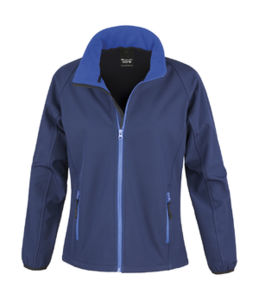 Gicage | Softshell publicitaire pour femme Marine Bleu royal 2