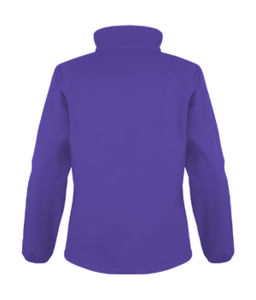Gicage | Softshell publicitaire pour femme Violet Noir
