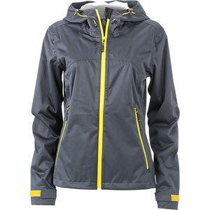 Hata | Softshell publicitaire pour femme Gris