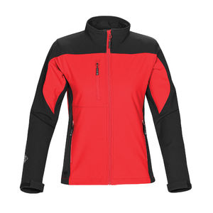 Ladies' Edge | Softshell publicitaire pour femme Rose Blanc 1