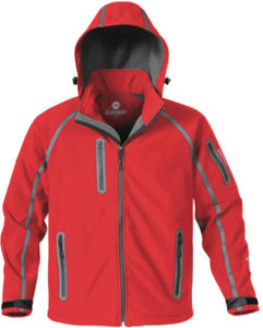 Lato | Softshell publicitaire pour homme Rouge 2