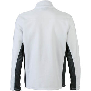 Loomoo | Softshell publicitaire pour homme Blanc Carbone 1