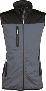 Mixe | Softshell publicitaire pour femme Titanium Noir Noir