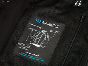 Softshell publicitaire sofia femme Noir 1