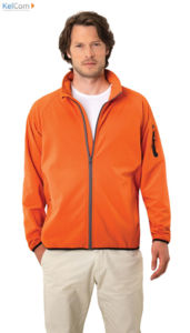 Softshell publicitaire sofia homme Orange 5